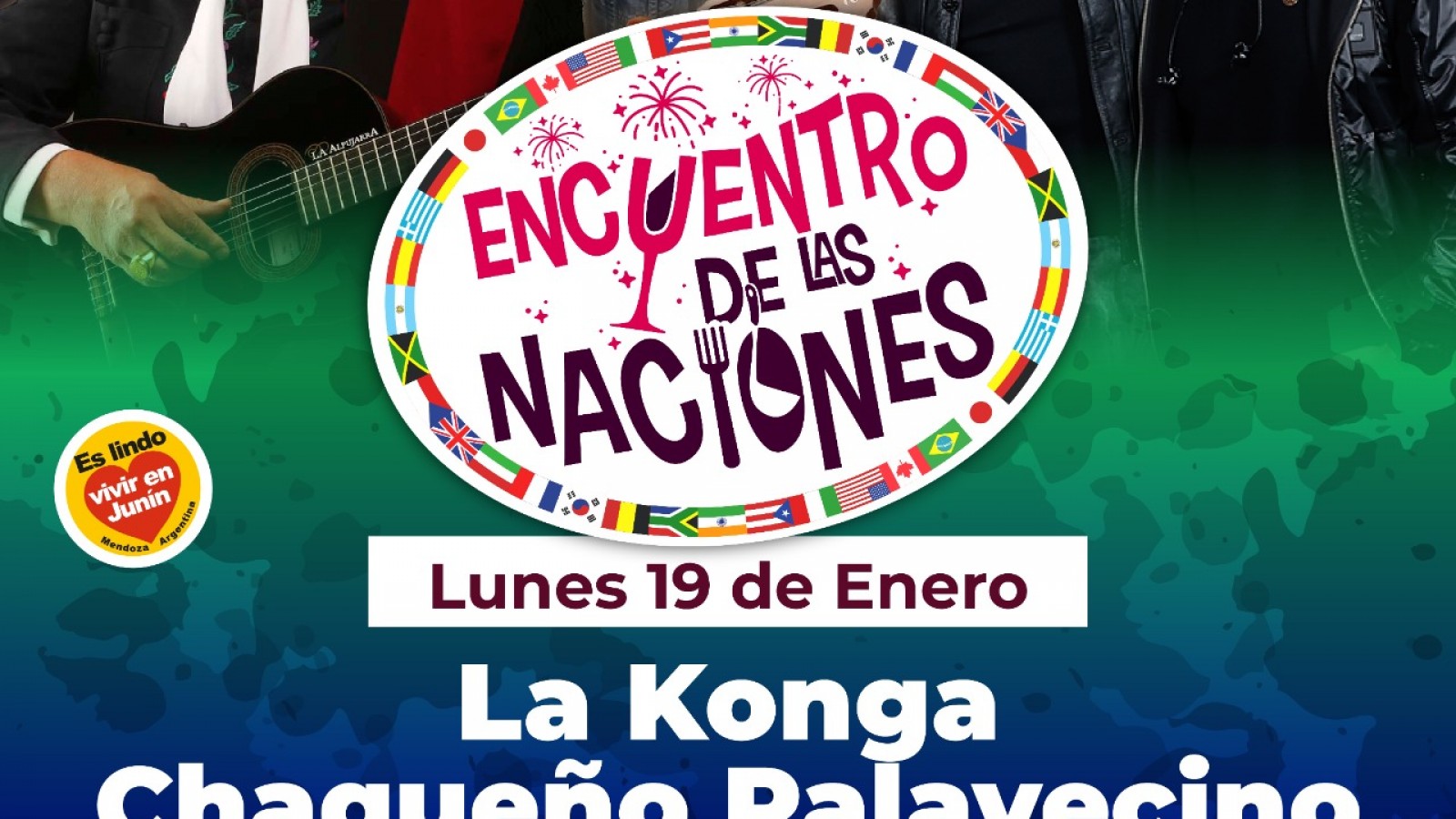 Junín se prepara para vivir cuatro días de cultura, música y celebración popular