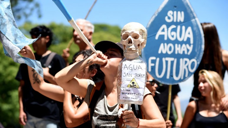 Vecino de Uspallata suma otra acción de amparo contra el proyecto minero San Jorge