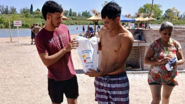 "Tu Verano Limpio y Seguro": San Rafael lanzó una campaña de concientización en puntos turísticos