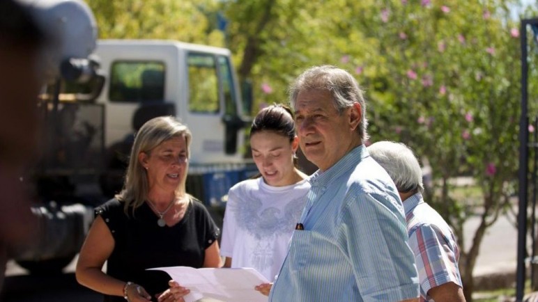 Avanza la renovación de la plaza Justo Rufino Guerrero en Cuadro Nacional