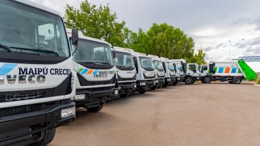 Maipú refuerza su flota municipal con la mayor inversión en equipamiento de su historia