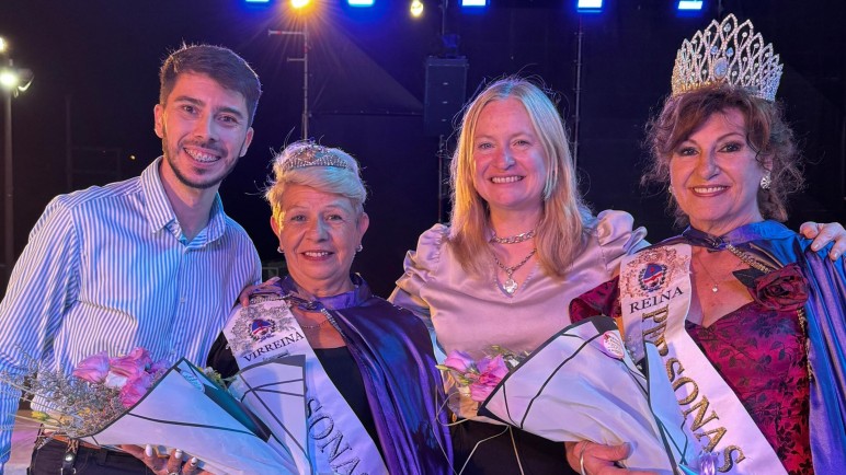 La nueva Reina Provincial de las Personas Mayores es de la Ciudad de Mendoza