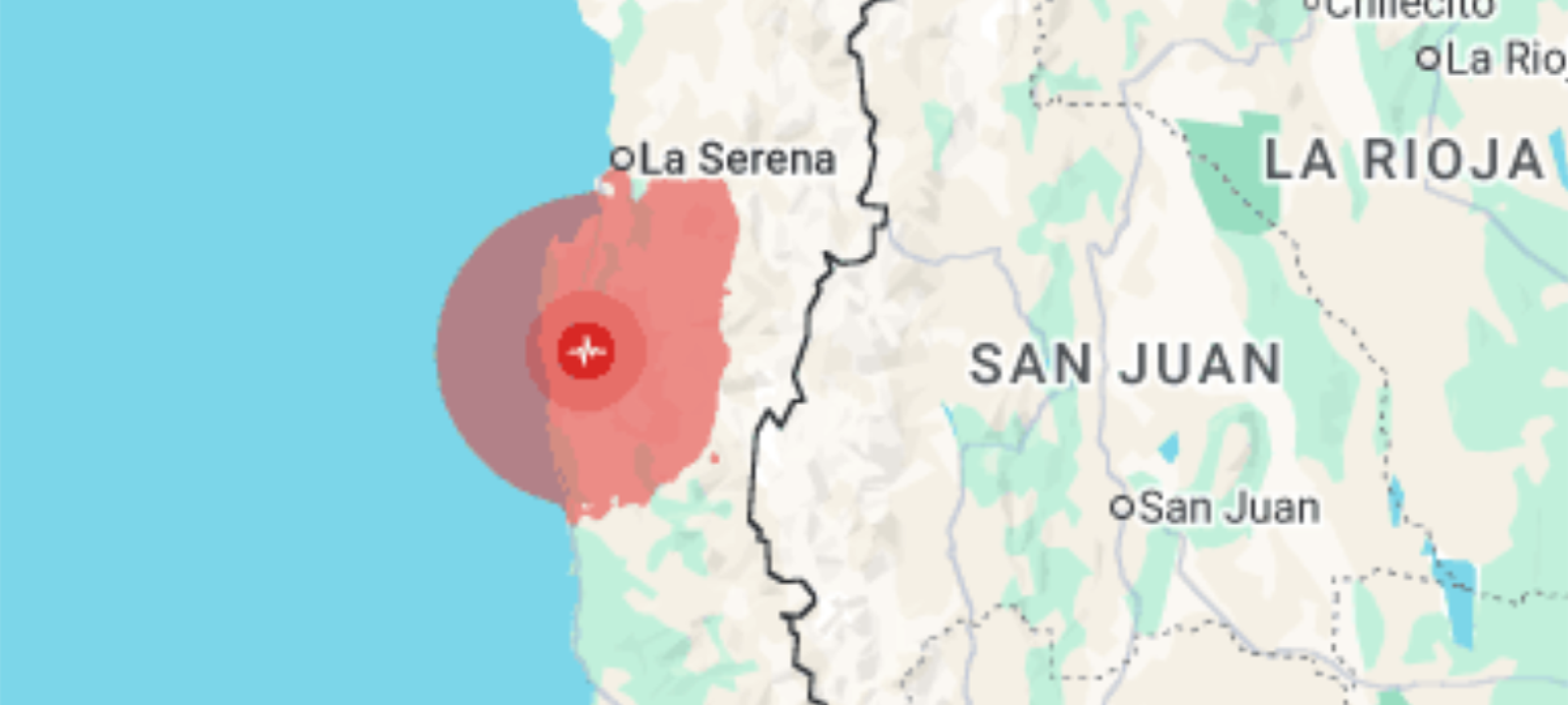Epicentro en la región de Coquimbo
