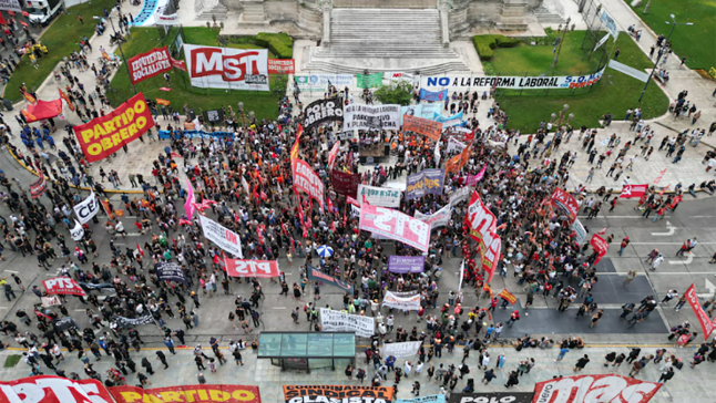 Paro general con adhesión de muchos gremios también en Mendoza