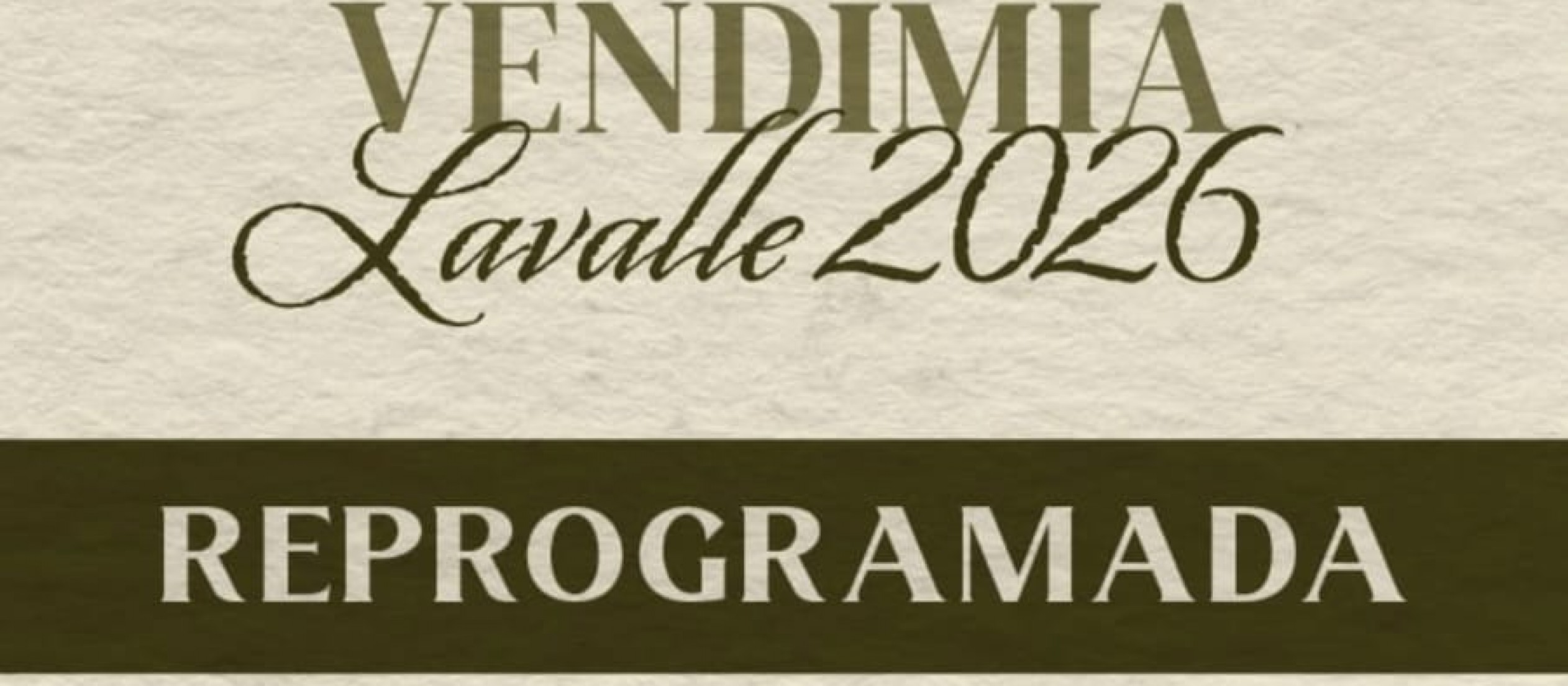 Lavalle reprogramó su Vendimia para el domingo 22 de febrero