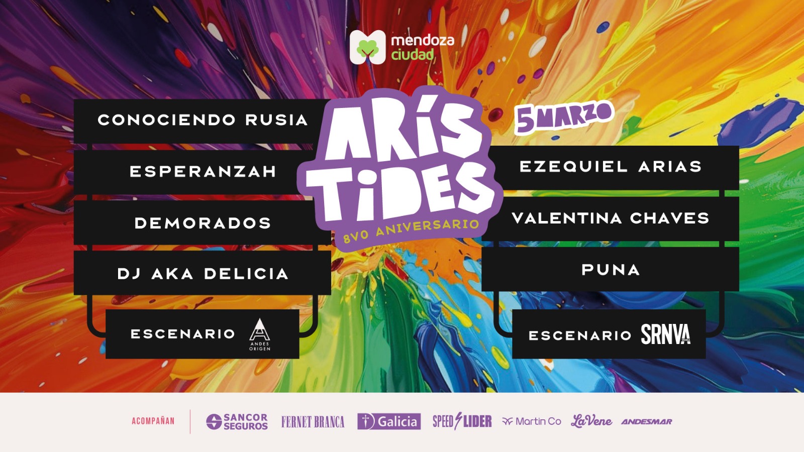 Ulpiano Suarez anticipó un line-up de lujo para el festejo de la Arístides 2026