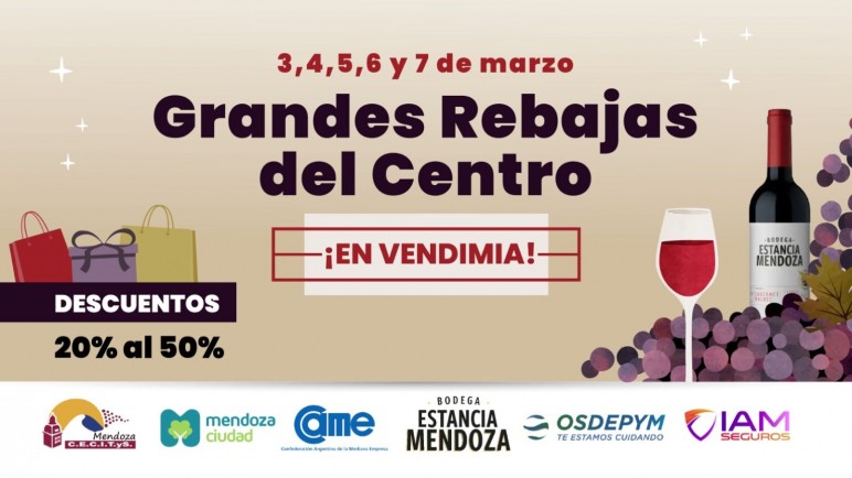 "Grandes Rebajas del Centro" vuelve con descuentos de hasta el 50% en la Ciudad