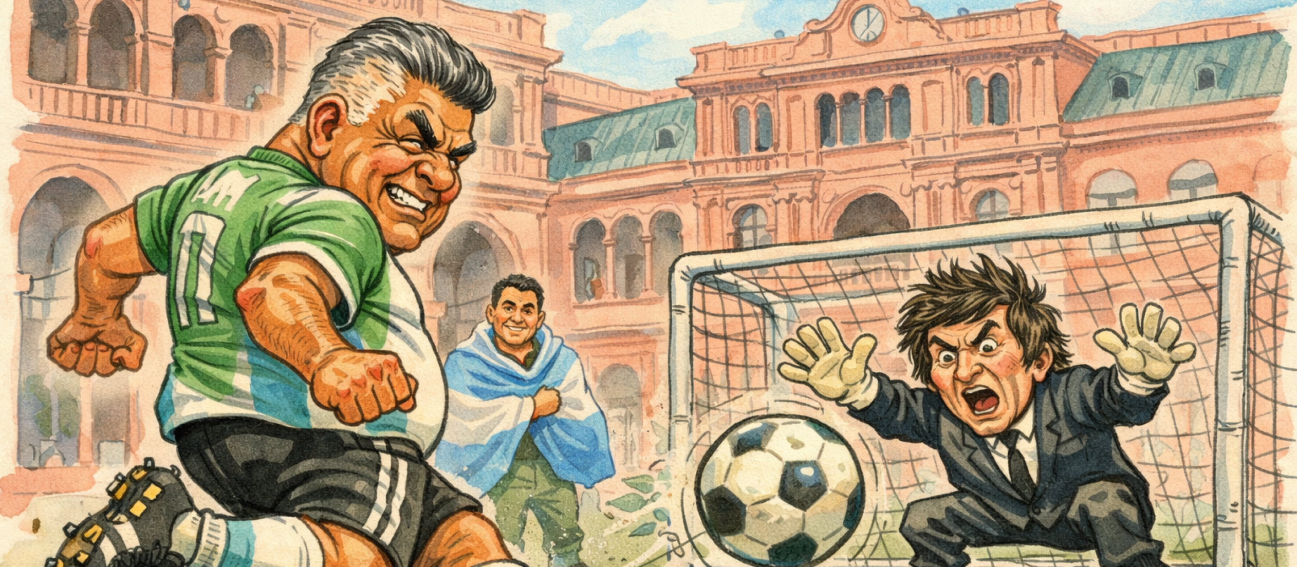 El día que la pelota pesó más que el poder