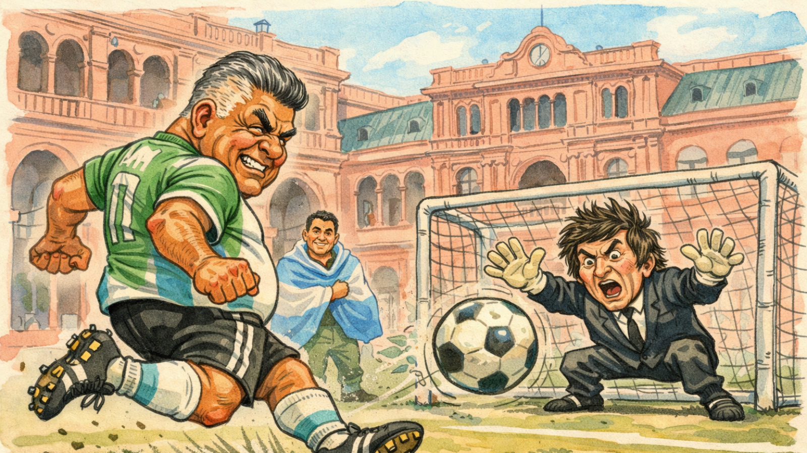 El día que la pelota pesó más que el poder