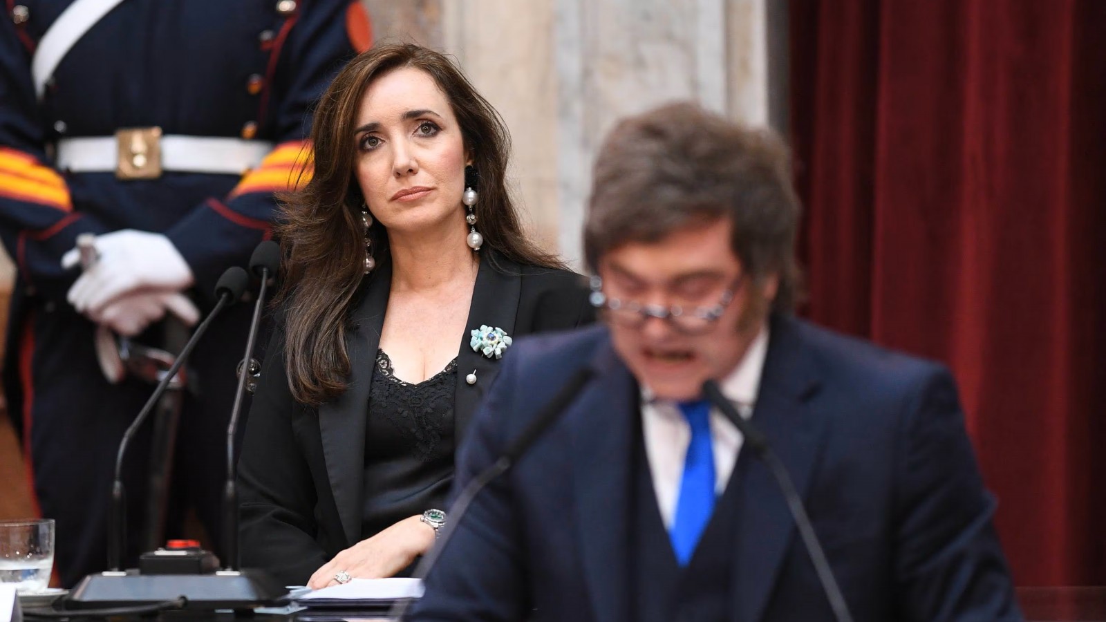 Fuerte cruce entre la vice presidenta Victoria Villarruel y el diputado Luis Petri