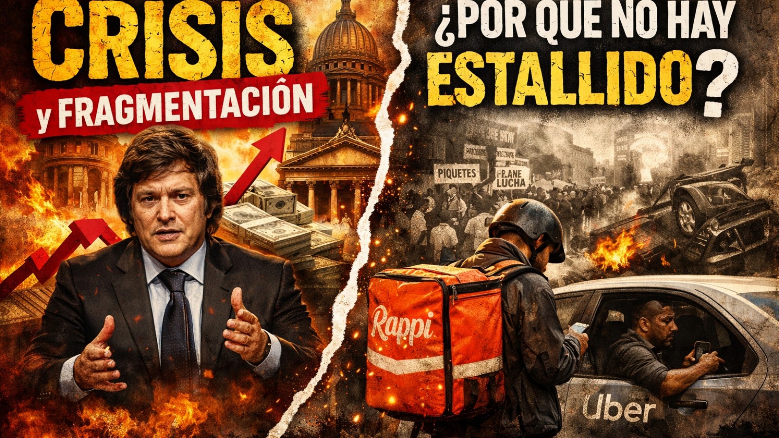 No hay estallido social porque el ajuste fragmentó a la clase trabajadora