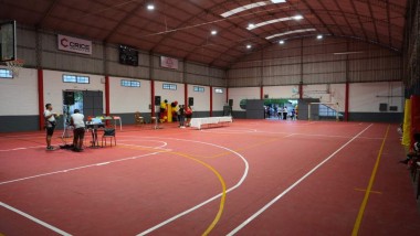 Inauguraron obras de refacción en el Club Los Barriales