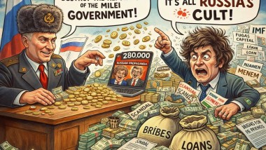 Rusia pone la plata, pero el desprestigio lo fabrica el propio gobierno