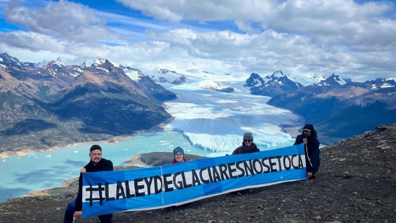 El gobierno de Milei y sus aliados buscan dictamen exprés para la Ley de Glaciares