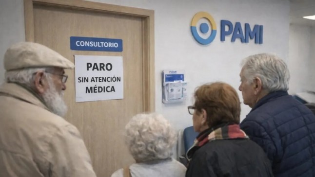 Médicos cabecera de PAMI realizan paro de 72 horas por recorte en su salario