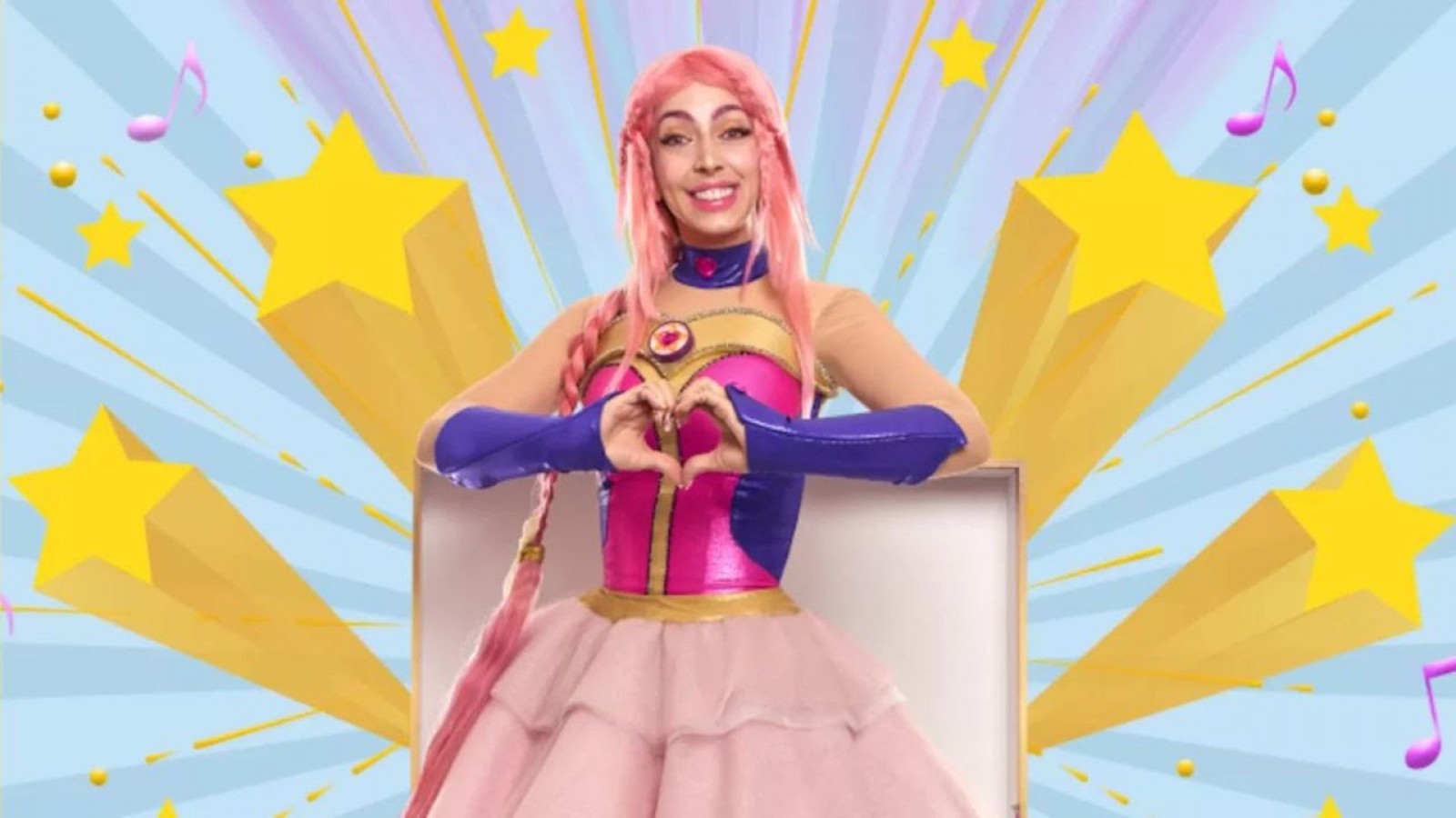 Luli Pampín llega a Mendoza con "El Libro Musical" en vacaciones de invierno