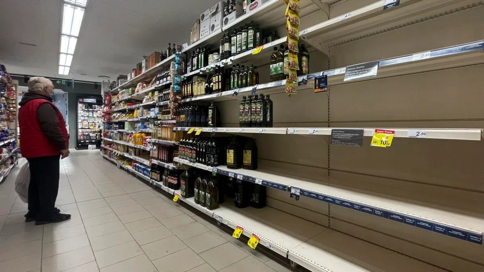 Continúa el bajo consumo en supermercados, mayoristas y shoppings