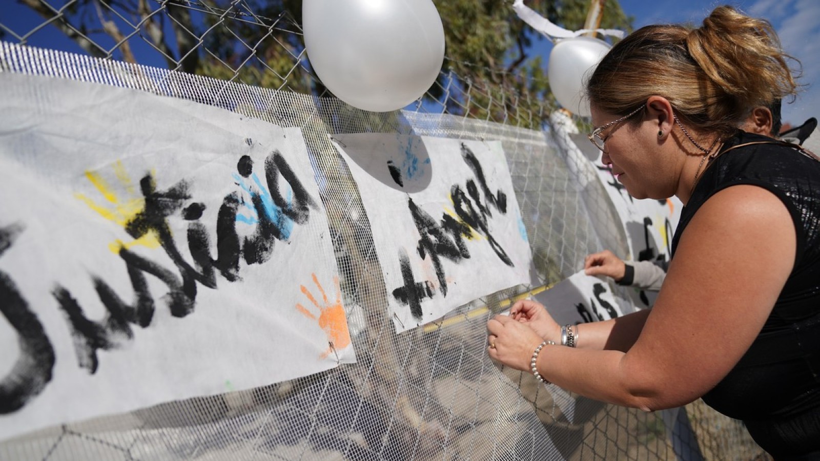 Jornada de visibilización de familias que exigen un mejor funcionamiento de la justicia