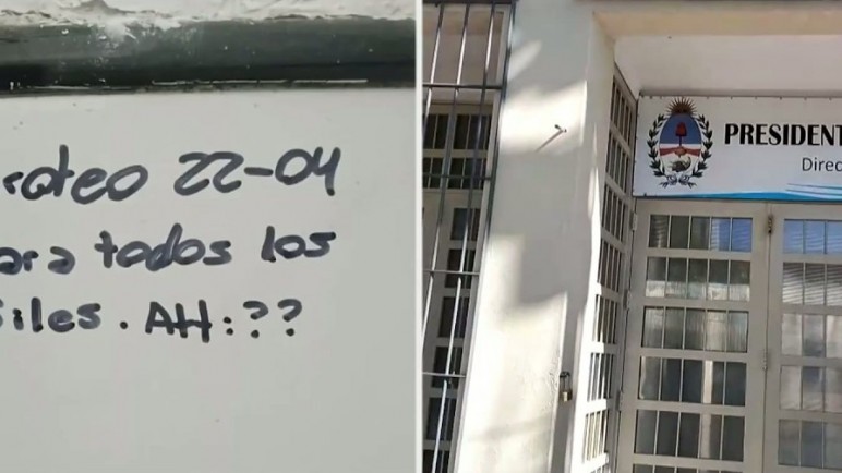 Solicitan seguridad al gobierno de Mendoza por los mensajes en las escuelas referidas a tiroteos