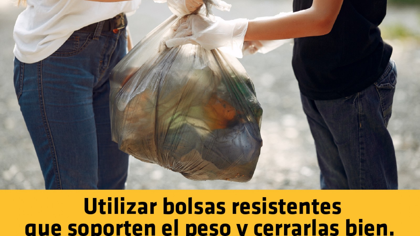 Junín refuerza recomendaciones para una correcta disposición de residuos domiciliarios