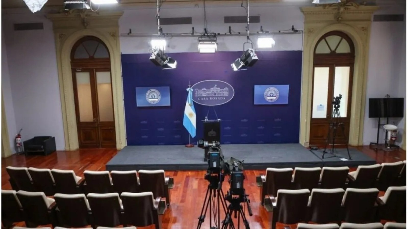 Luego de la cesura, el gobierno de Milei abre la sala de periodistas en Casa Rosada