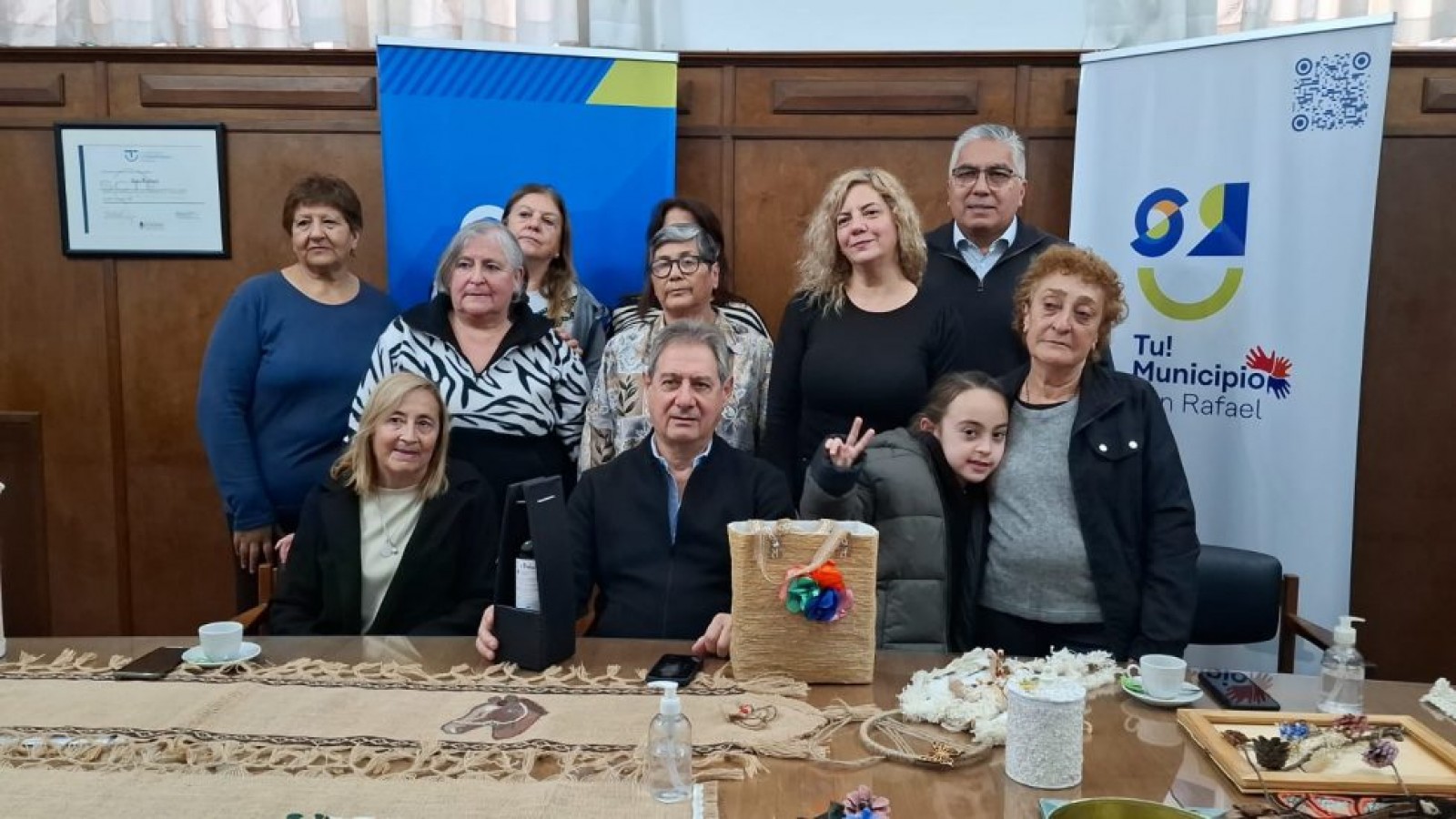 Abuelas Emprendedoras tendrán un espacio permanente para exhibir y vender sus creaciones en San Rafael
