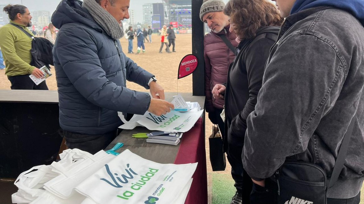 La Ciudad de Mendoza promocionó su oferta turística en la principal fiesta vitivinícola de Chile