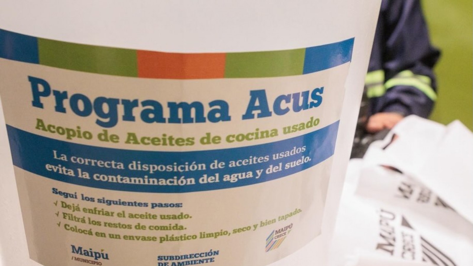 Maipú fue reconocido por su compromiso con el cuidado del agua y el ambiente