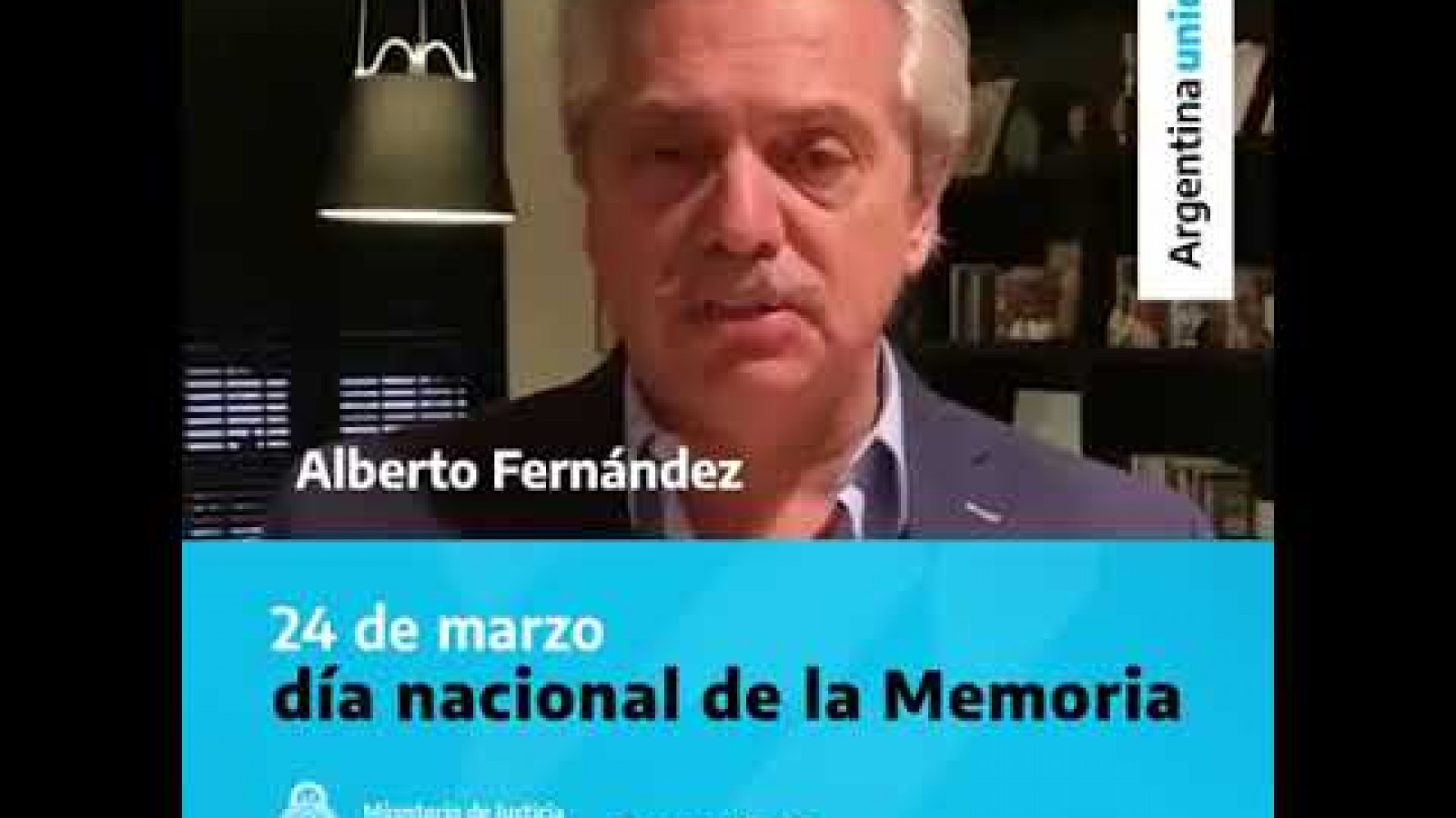 Palabras del Presidente de la Nación en el día de la Memoria (LSA)