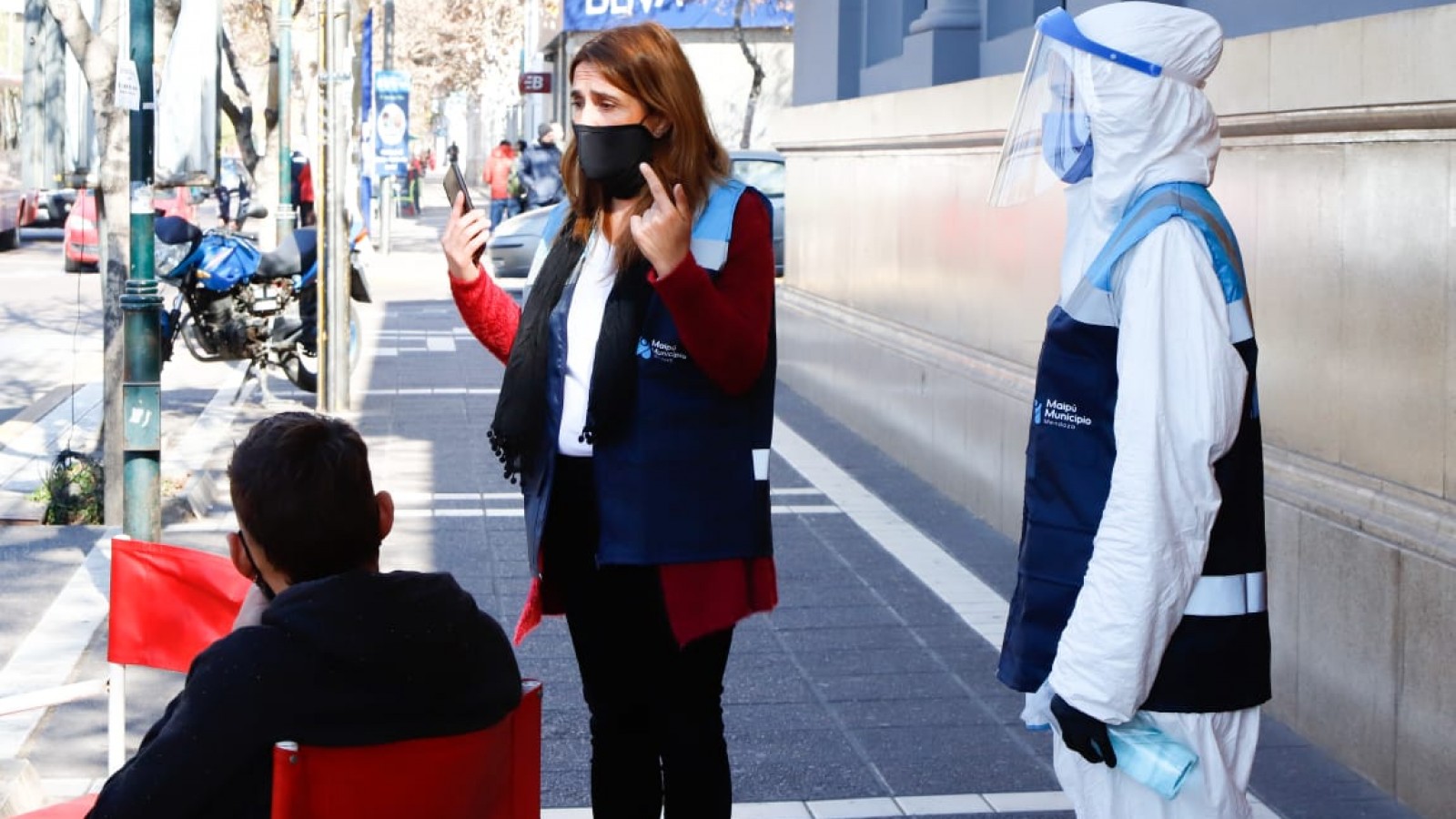 El intendente de Maipú Matías Stevanato, despliega operativos simultáneos de prevención y control