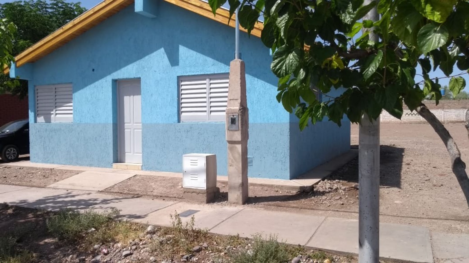 Vecinos construyeron una comisaría y el Ministerio de Seguridad no dispone de policías para su funcionamiento.