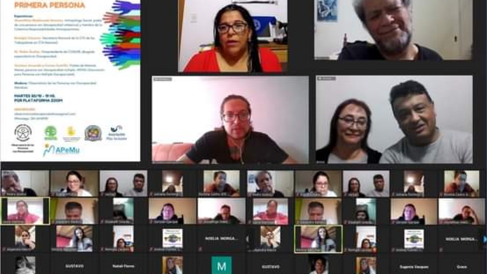 Personas con discapacidad en primera persona