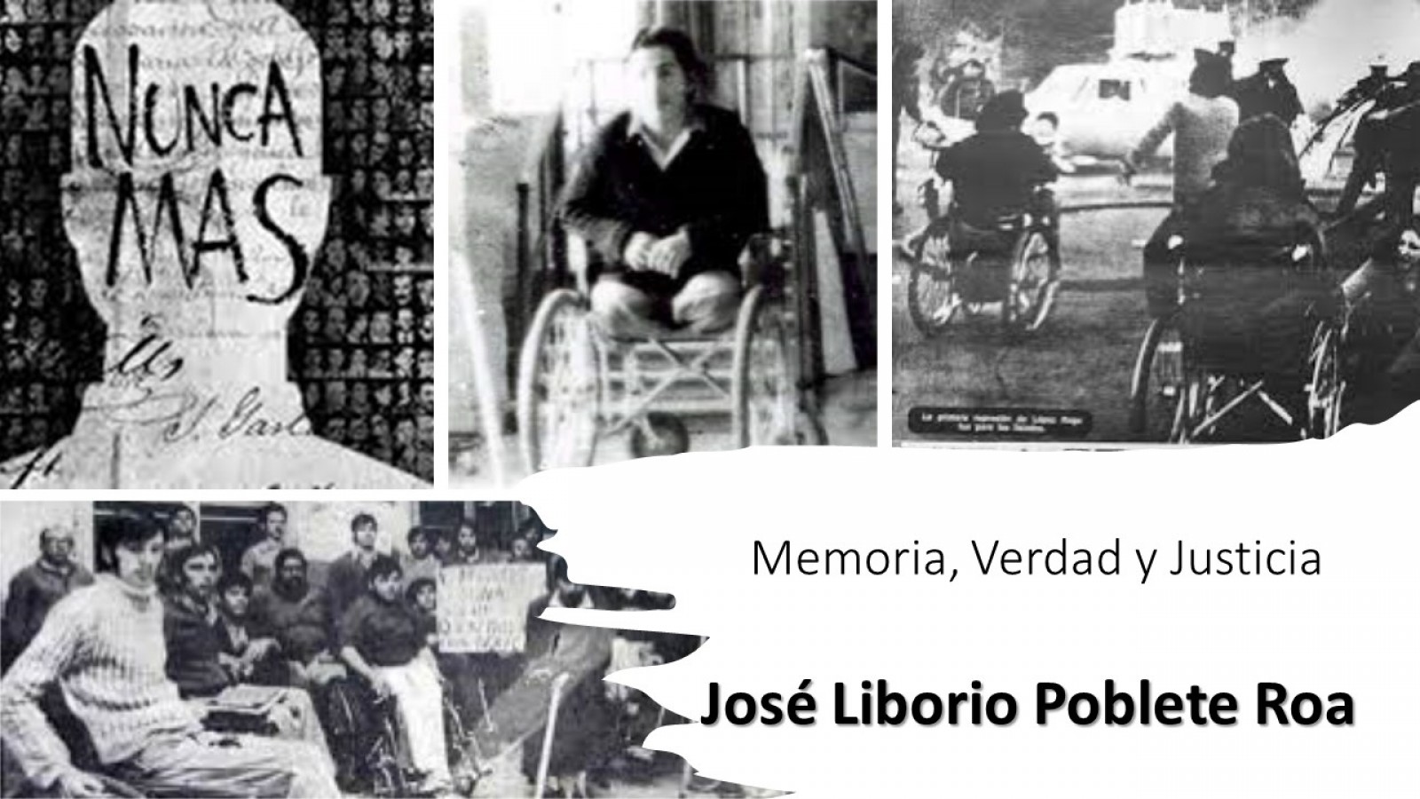 #PlantamosMemoria: José Poblete, siempre presente