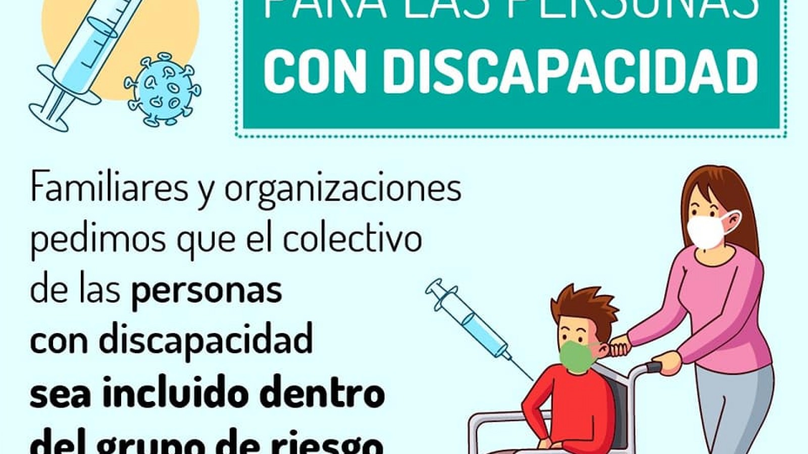 Comunicado del Colectivo de Personas con Discapacidad: Exigimos vacunación contra COVID-19 en Mendoza- LSA