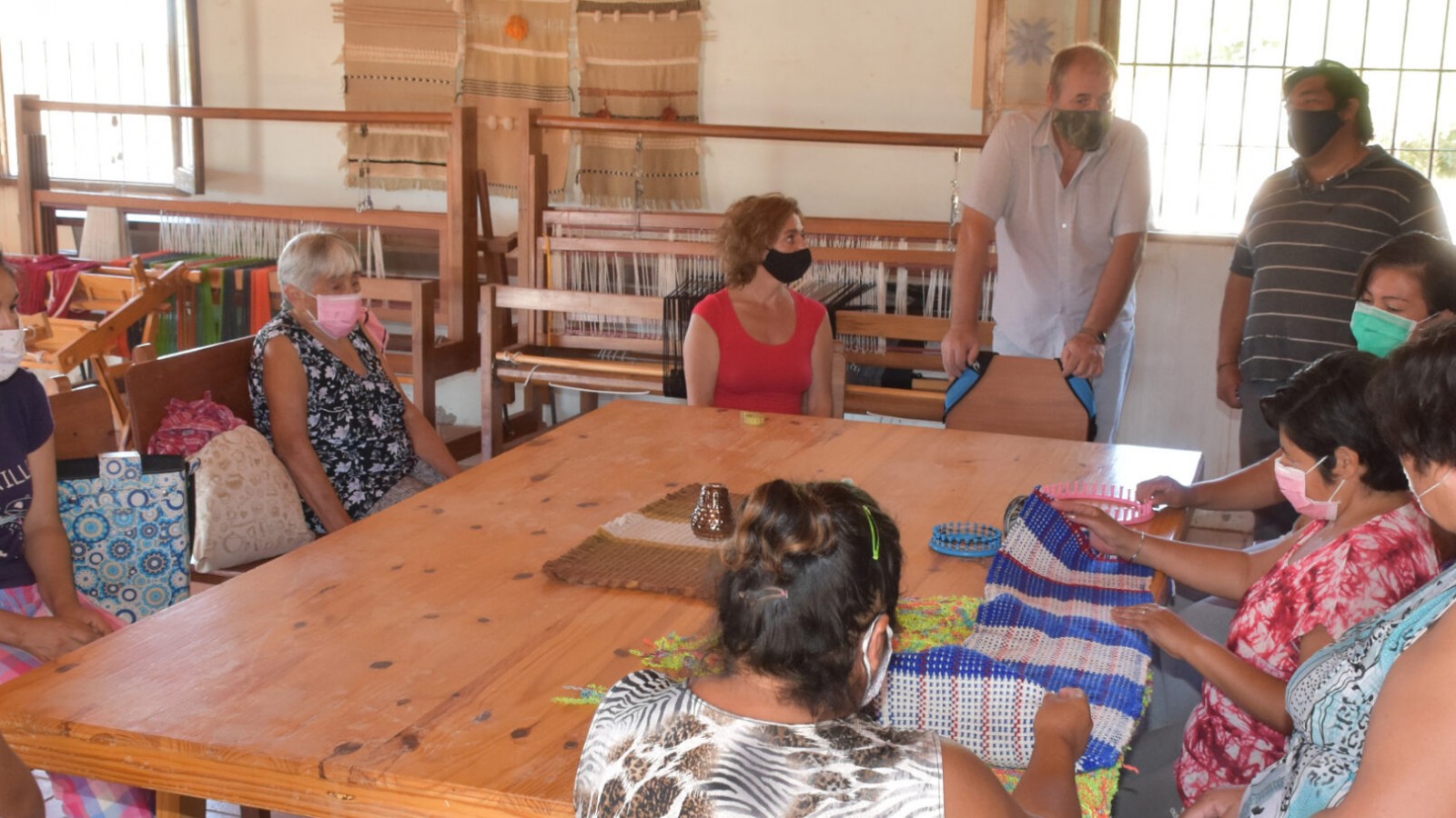 El arte de hilar de las mujeres huarpes