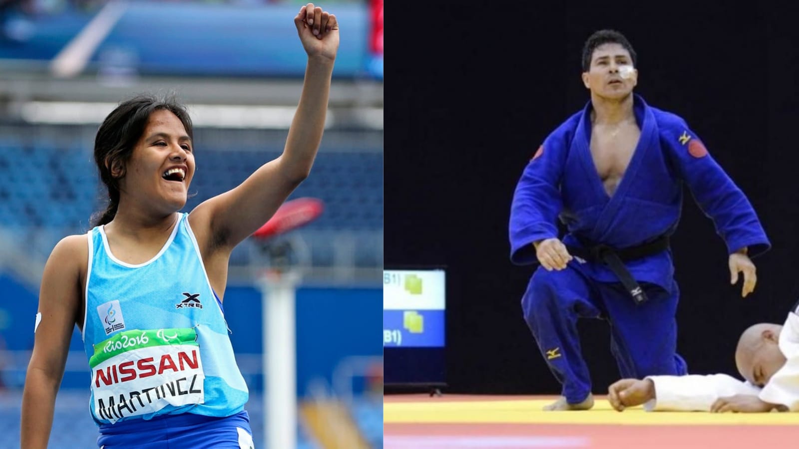 Yanina Martínez y Fabian Ramírez serán los abanderados argentinos en los paralímpicos de Tokio