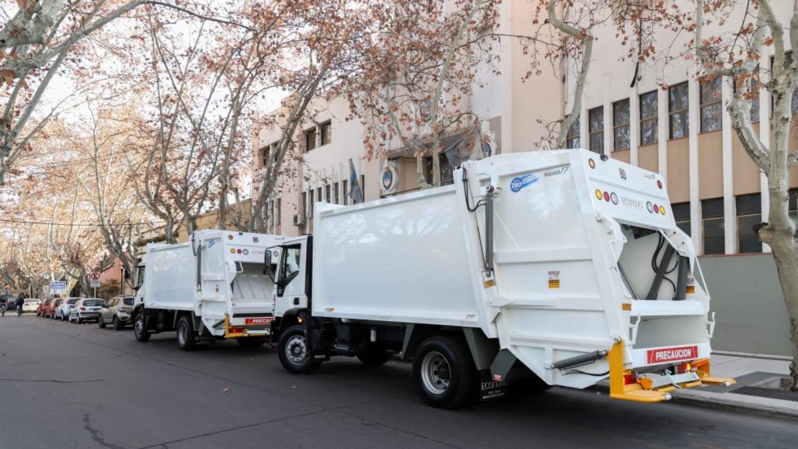 San Rafael sumo camiones compactadores para optimizar recolección de residuos