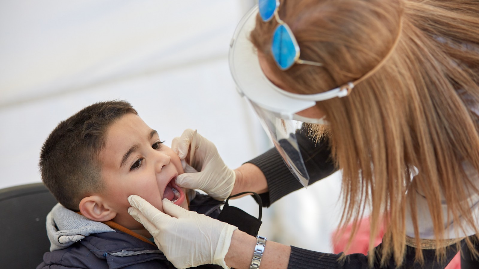 En el Mes de la Niñez, Las Heras controla la salud bucal de niños, niñas y adolescentes