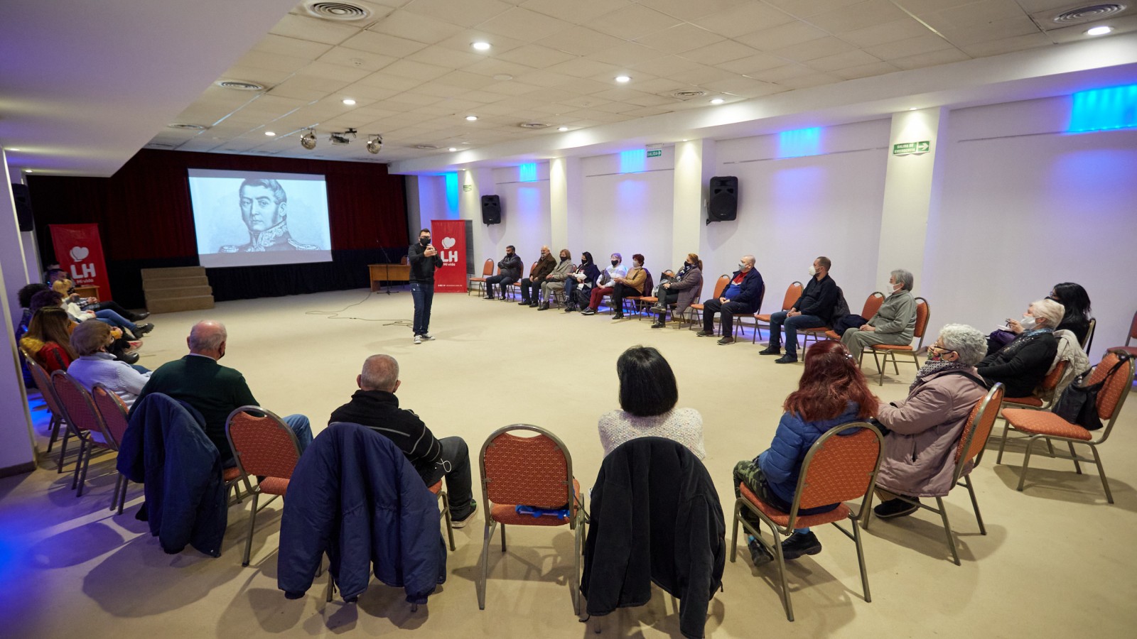 ?San Martín, el abuelo inmortal? despertó la pasión sanmartiniana en los adultos mayores de Las Heras- LSA