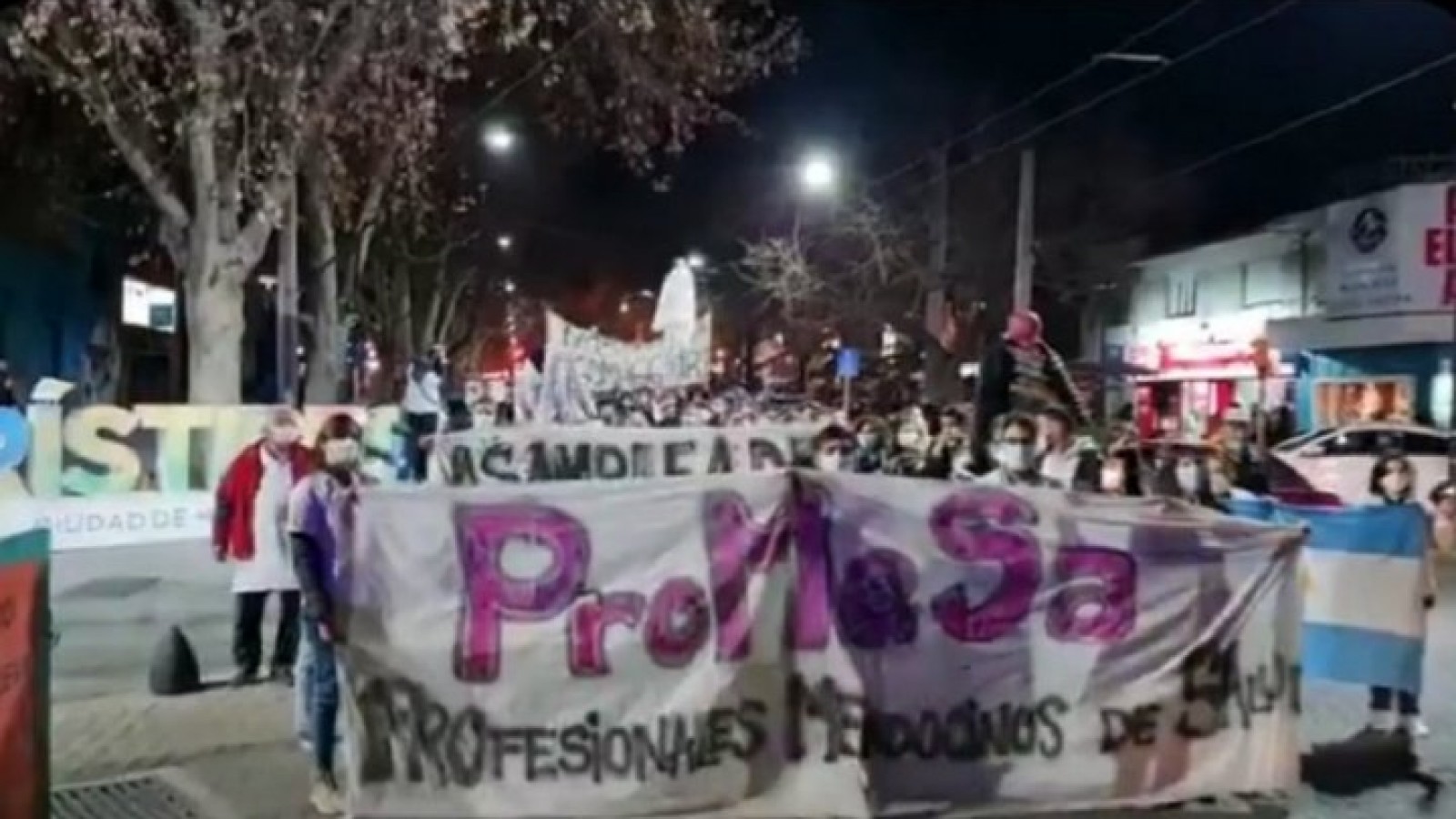 Nueva movilización de residentes autoconvocados