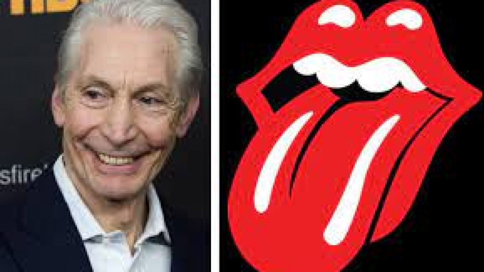 La lengua de luto, murió Charlie Watts baterista Rolling Stones.