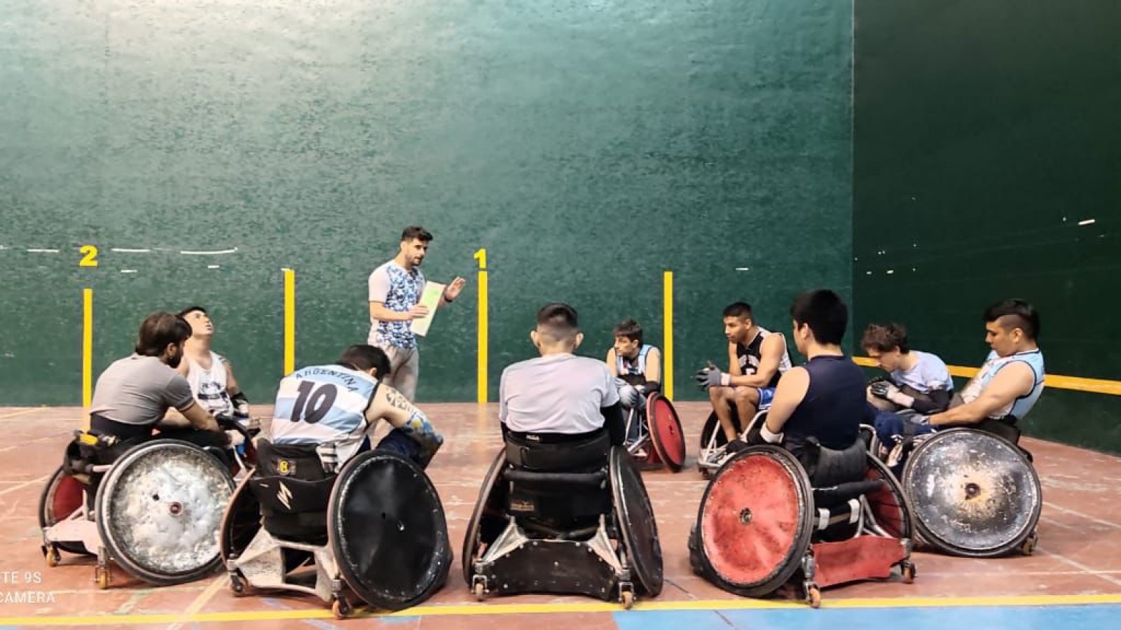 Rugby sobre silla de ruedas