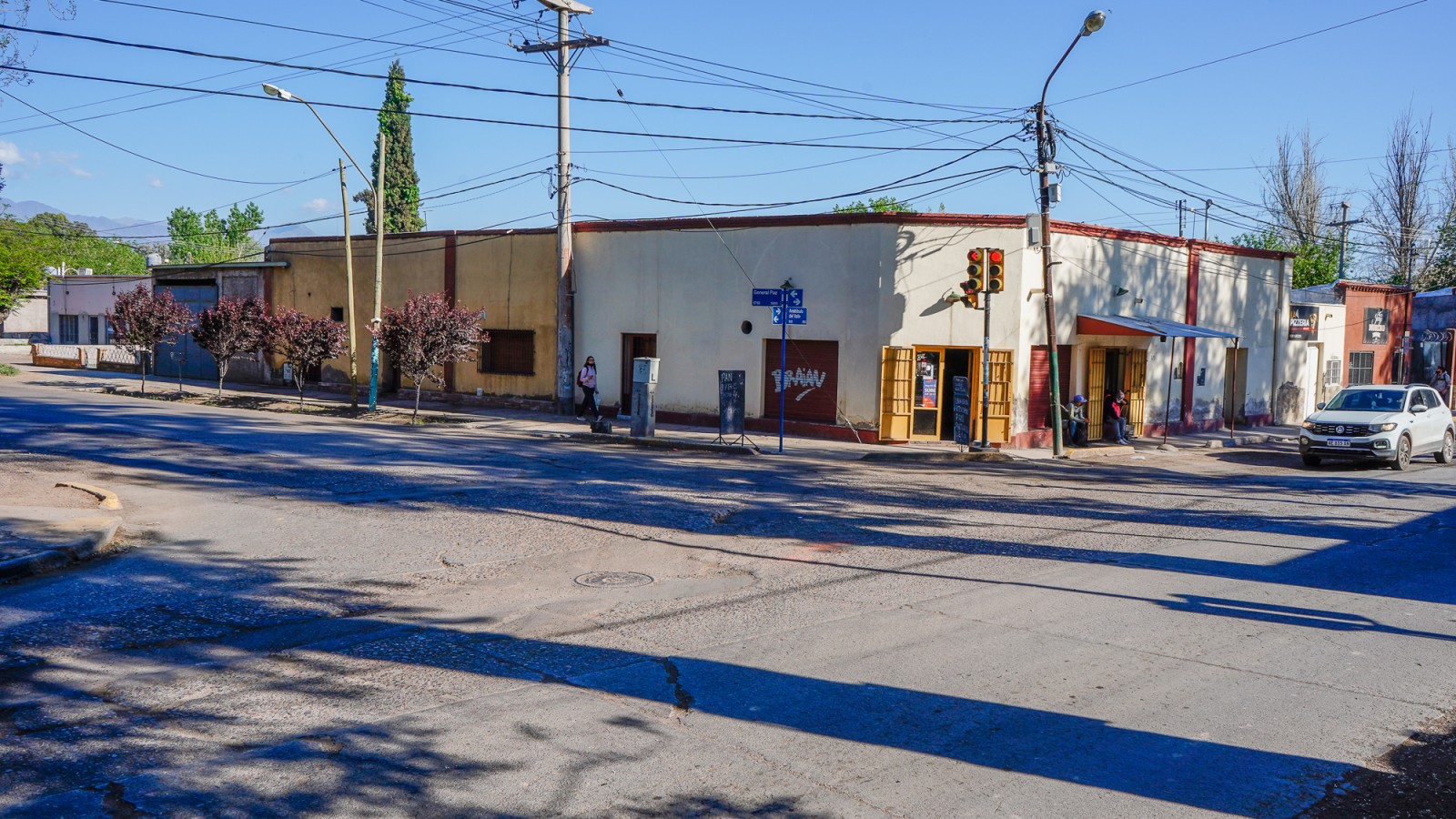 El municipio de Las Heras restaurará la calle Aristóbulo del Valle de El Algarrobal- LSA