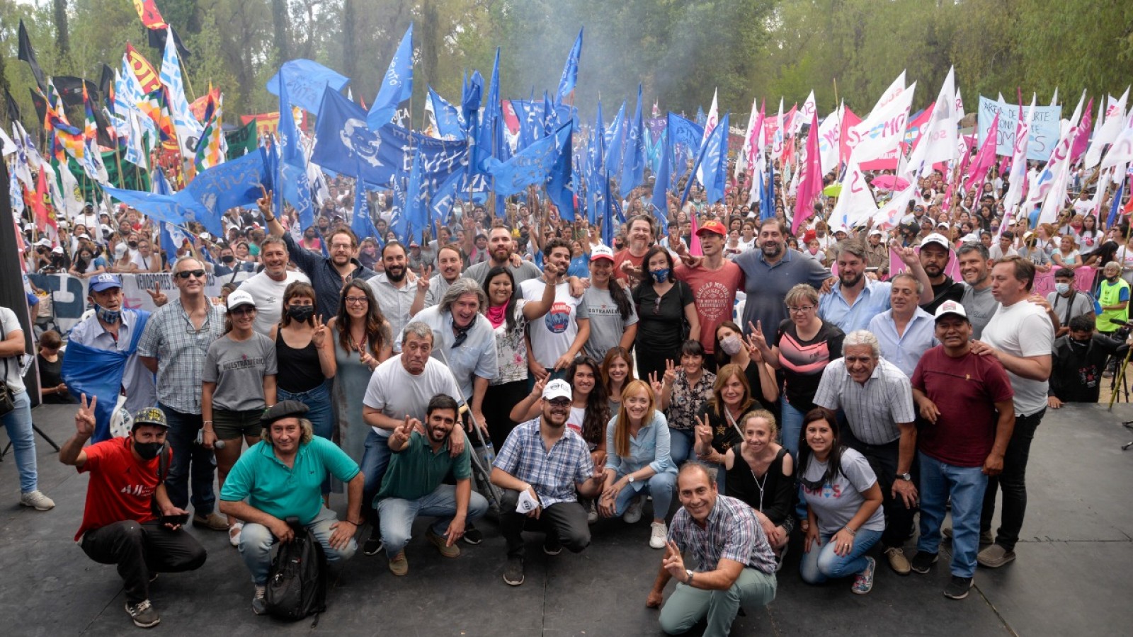 Masivo encuentro del peronismo con organizaciones sociales