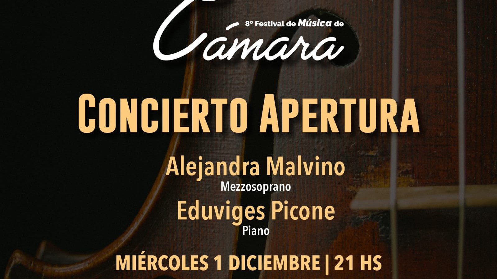 Disfrutá gratuitamente del 8° Festival de Música de Cámara con artistas invitadas del Colón