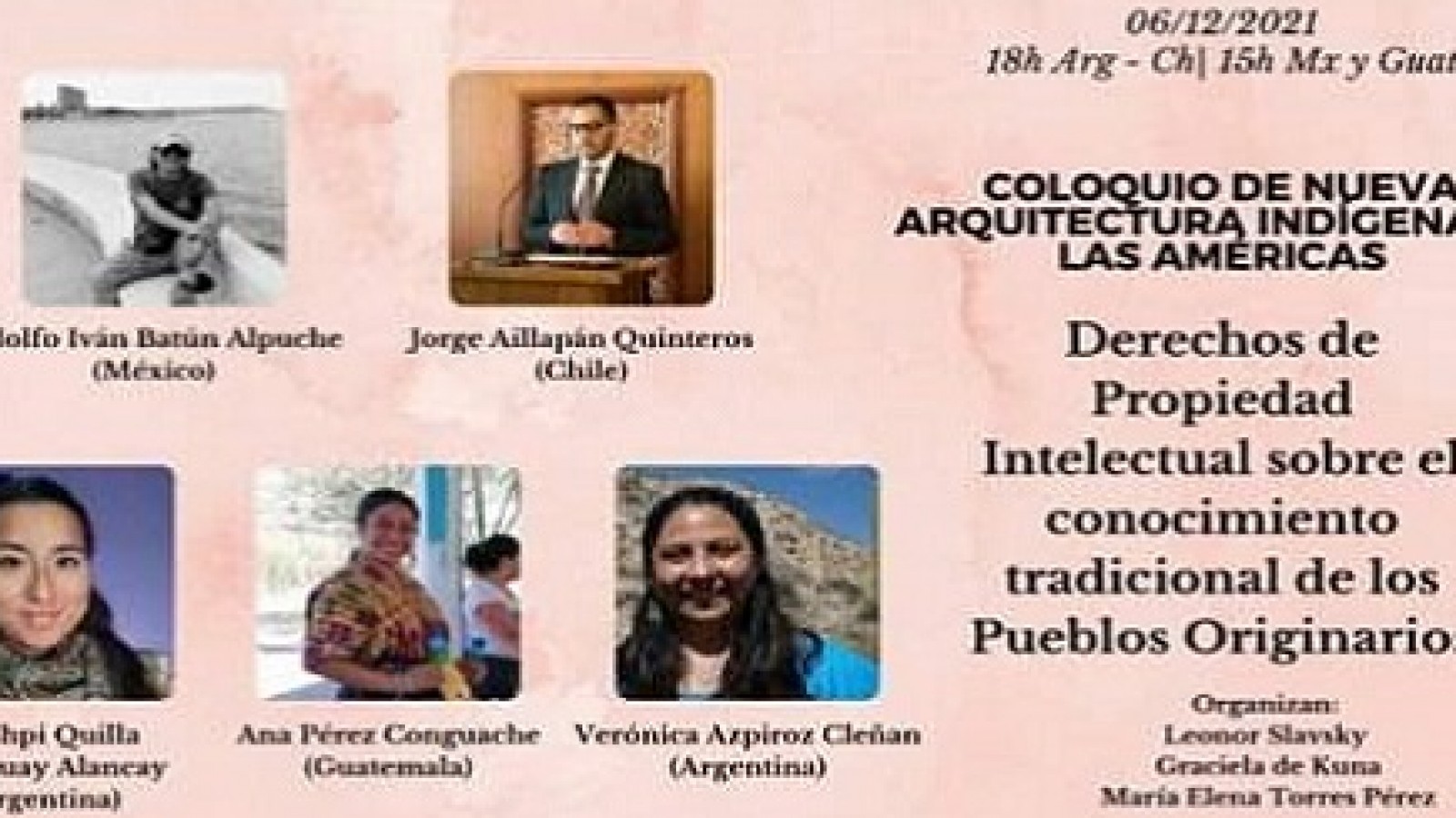 Coloquio de arquitectura indígena