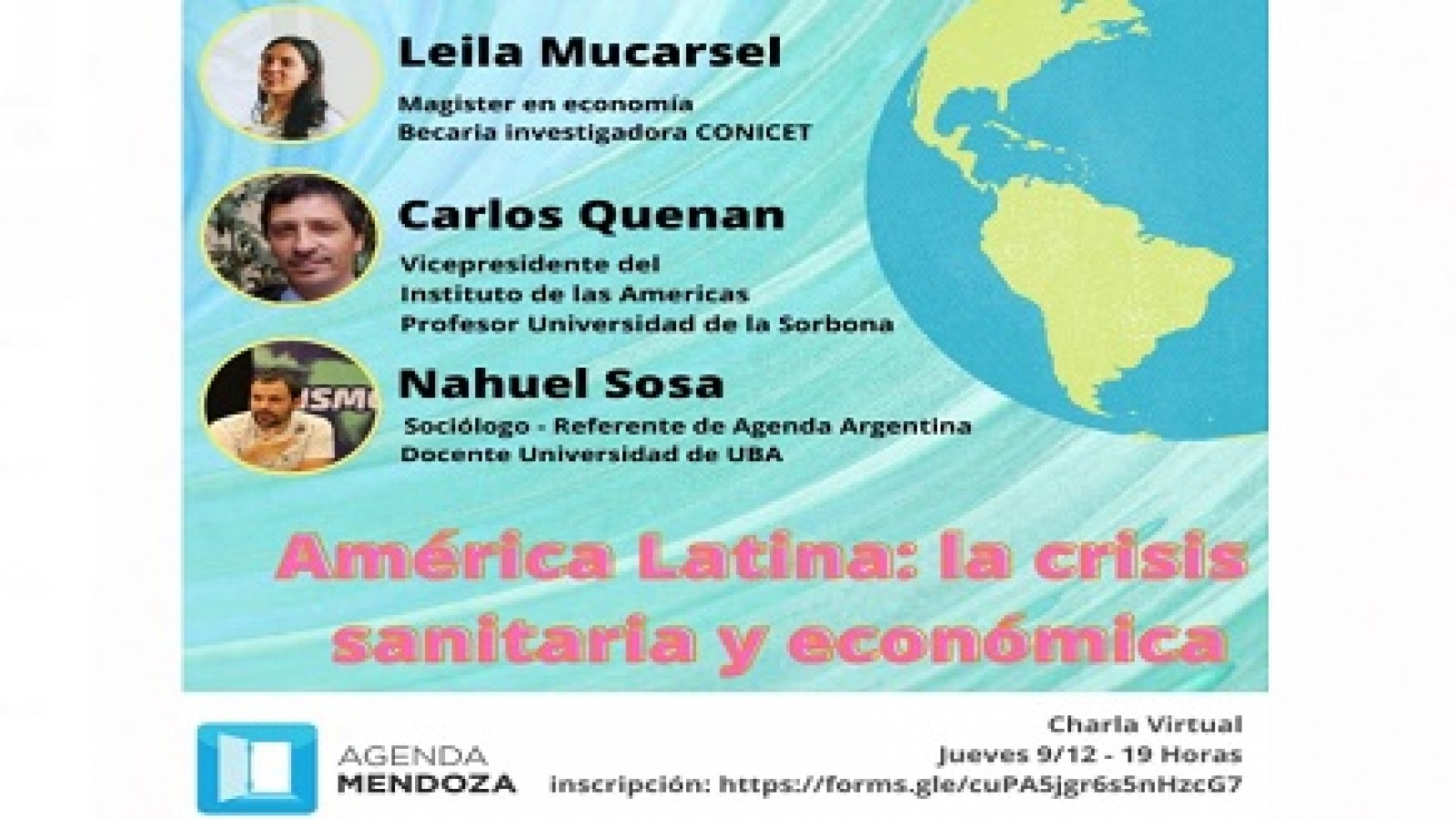 Encuentro virtual para hablar sobre la crisis sanitaria y económica