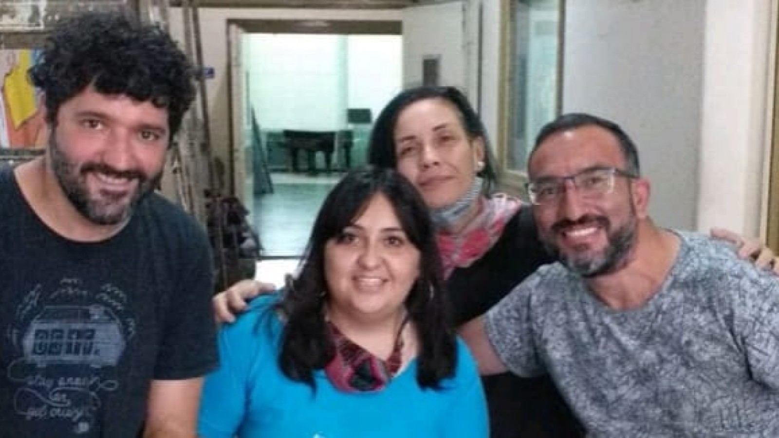 LV8 inaugura mural por la memoria