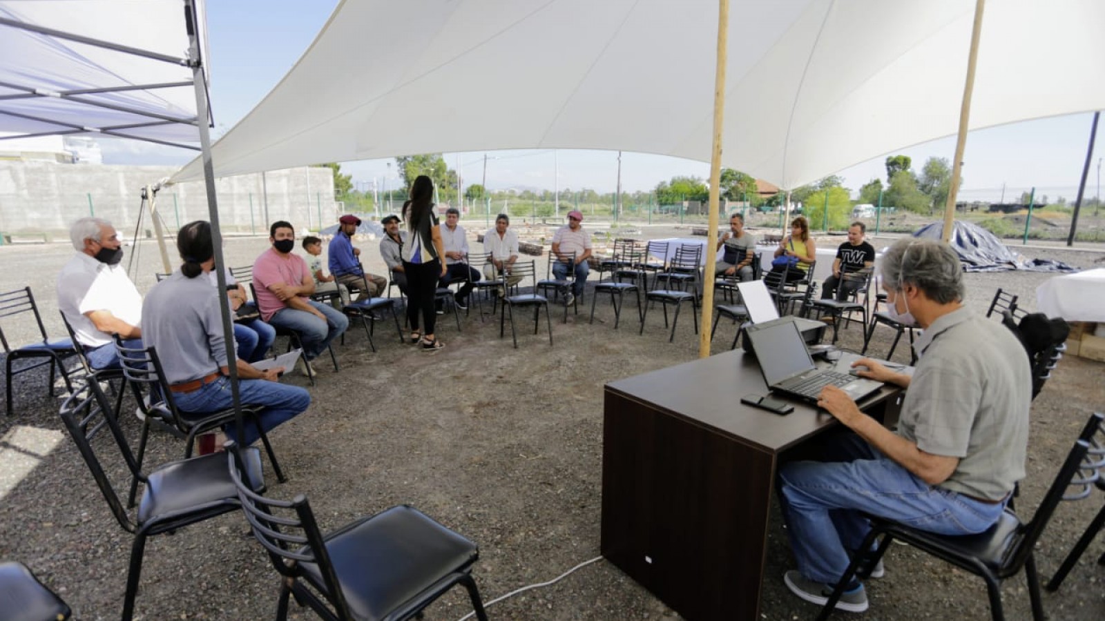 Productores caprinos de la provincia se reunieron en Las Heras para cerrar el 2021 y planificar el nuevo año