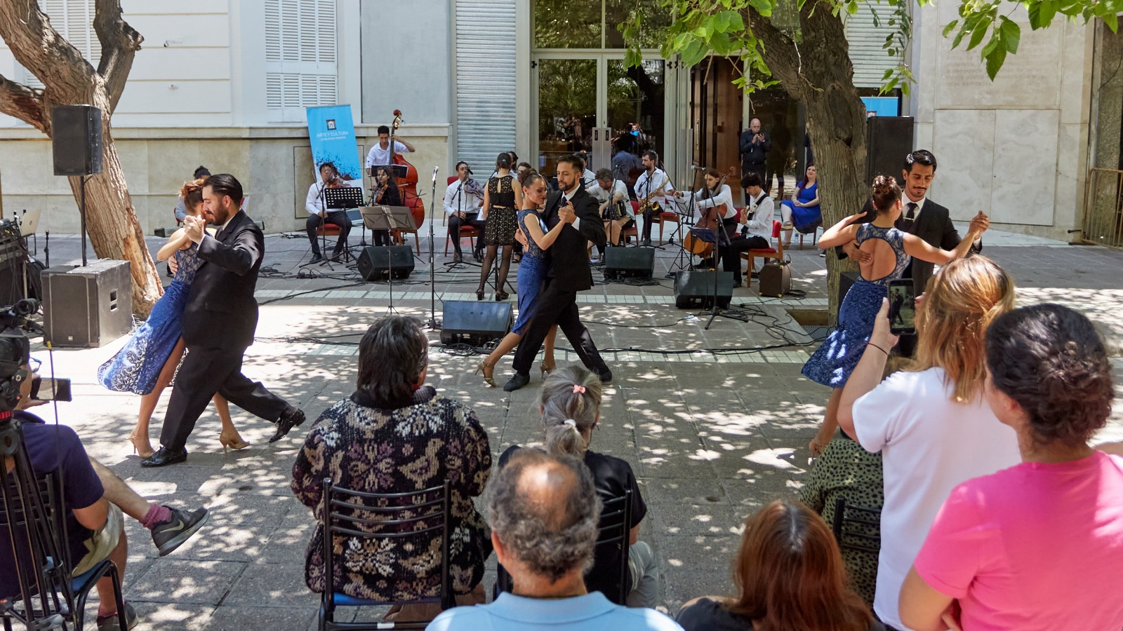 Orquestas municipales de Las Heras se fusionaron por el Día del Tango